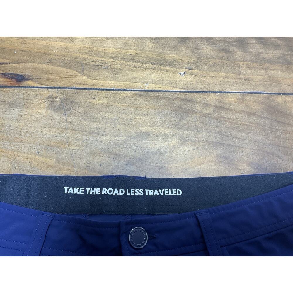 Rhone Pants Mens 34x Blue Commuter Slim Performance Stretch Chino Preppy - Picture 4 of 12